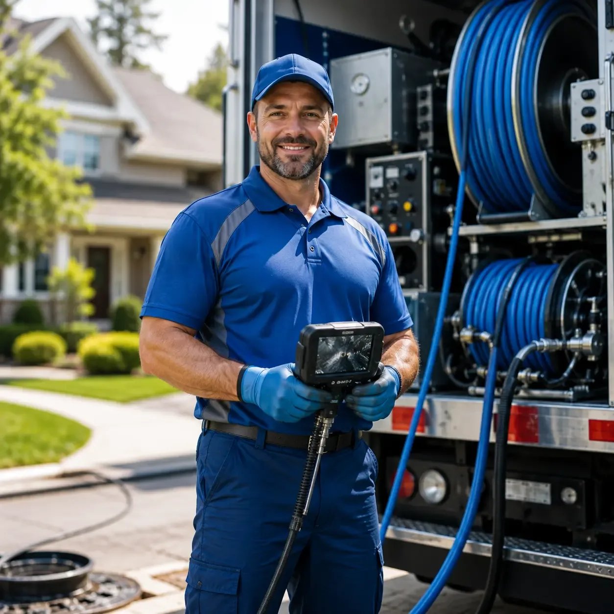 Local outdoor drain cleaning specialists in Round Mountain, CA